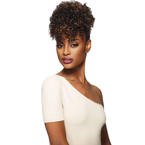SWEETIE (2 Dark Brown) - Outre Timeless Pineapple Pony Synthetic Drawstring Ponytail