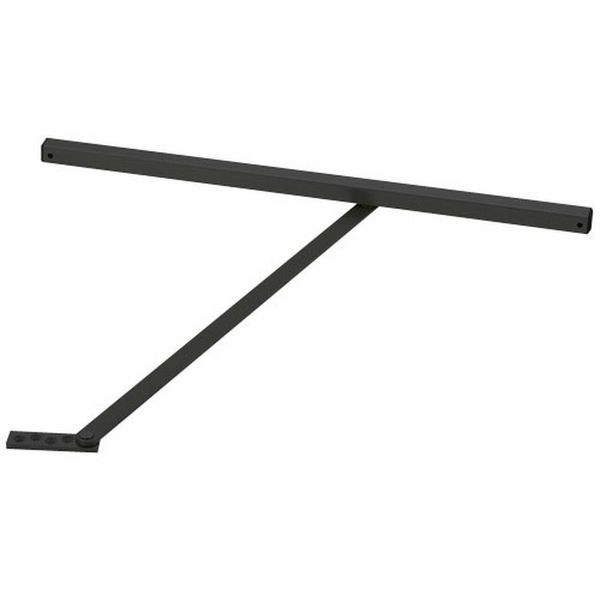 Glynn-Johnson 452S Series Surface Overhead Holder, Black