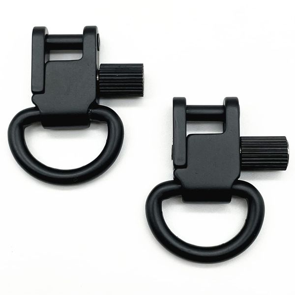 DDOUT Rifle Sling Swivels Mounts, Heavy Duty Shotgun Sling Attachment Clip