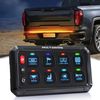 8 Gang Switch Panel Car Marine Boat Power LED Light Bar Touch Button Control Box