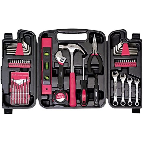 Apollo Tools DT9408P 53 Piece Household Tool Set with Wrenches, Precision