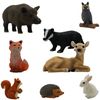 Get Ready Kids Forest Animal Playset, 8 Pieces
