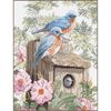 Lanarte Garden Blue Birds (Evenweave)