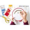 Milward Embroidery/Crewel Hand Sewing Needles, Nos.3-9