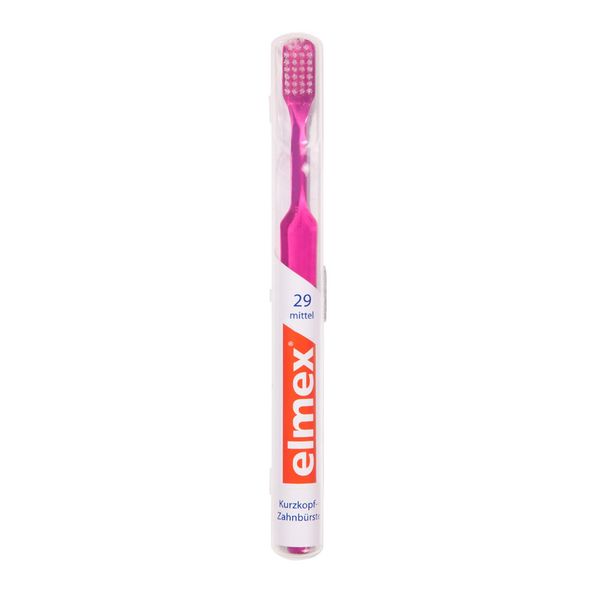 ELMEX 29 Toothbrush in Case 12 Pieces (Pink, Manual, Toothbrush)