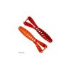 Z-Man Billy Goat 4.25" - Fire Craw - 3 Pack Twin Tail Soft Plastic