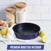 Blue Diamond Bakeware 23cm Round Non-Stick Cake Tin, Blue