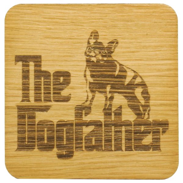 SHG at Home Dog Dad Coasters