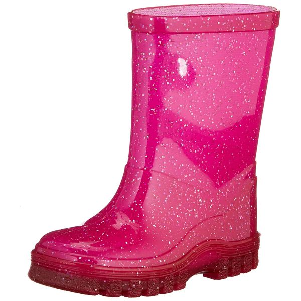 Beck Girls Glitter Wellington rain boots