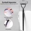 Eyebrow Brush Eyelash Separator Brow Comb & Lash Spoolie Professional Eye Makeup Tools (3 Pieces Set)