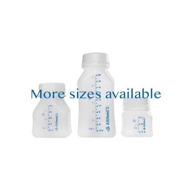 AXifeed Breast Milk Storage Bottles, 100 ml (Pack of 10)