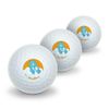 GRAPHICS & MORE Care Bears Bedtime Bear Novelty Golf Balls 3 Pack