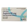 F&T Low Dose Aspirin 81mg ENTERIC COATED 300 Tablets __