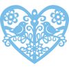 Marianne Design Winter Birds Creatable Die, Blue