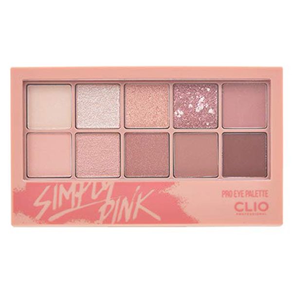 DOOWON Clio Pro Eye Palette 01 Simply Pink (1 Piece) Eyeshadow CLIO