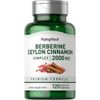 Ceylon Cinnamon Capsules | With Berberine | 2000mg | 120 Count | by Piping Rock