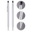 Cross Click Refillable Ballpoint Pen, Medium Ballpen, Includes Premium Gift Box -Polished Chrome