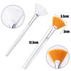 4 Pcs Face Mask Brush, Face Mask Applicator Brush Soft Facial Fan Brush for Mud Mask Cream