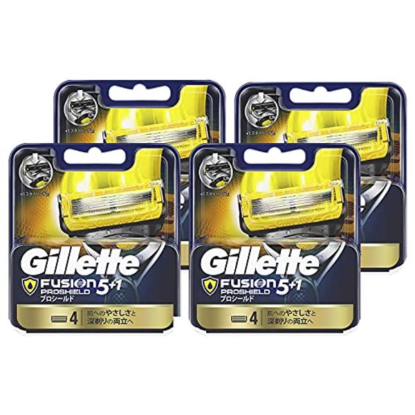 Gillette ProShield spare blades 4 pieces x 4 pieces set (16 spare blades)