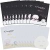 My Beautiful Diary Face Mask, Face Pack, Pearl Set, 20 Pieces (10 White Pearl Masks, 10 Black Pearl Masks)