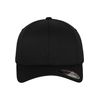 Flexfit Unisex 6277-Flexfit Wooly Combed Flexfit Wooly Combed, blk/blk, XS/S