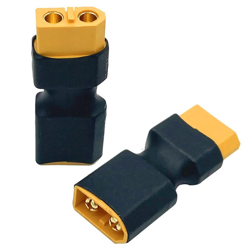 RIIEYOCA XT60 femmina a connettore femmina senza adattatore di filo, XT60 adattatore connettore per RC FPV auto aereo drone LiPo batteria ecc XT60 conversione porta