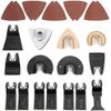 WORKPRO 25-piece Oscillating Multitool Accessories Quick Release Oscillating