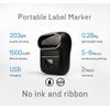 phomemo M110 Label Maker Machine Portable Bluetooth Thermal Printer with 1 Label