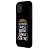 RT Therapist Designs Respiratory Tech Pulmonary Nursing Case for iPhone 11