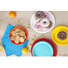 Mintra Home Reusable Plastic Plates (Green, Large 12pk (8.5n))