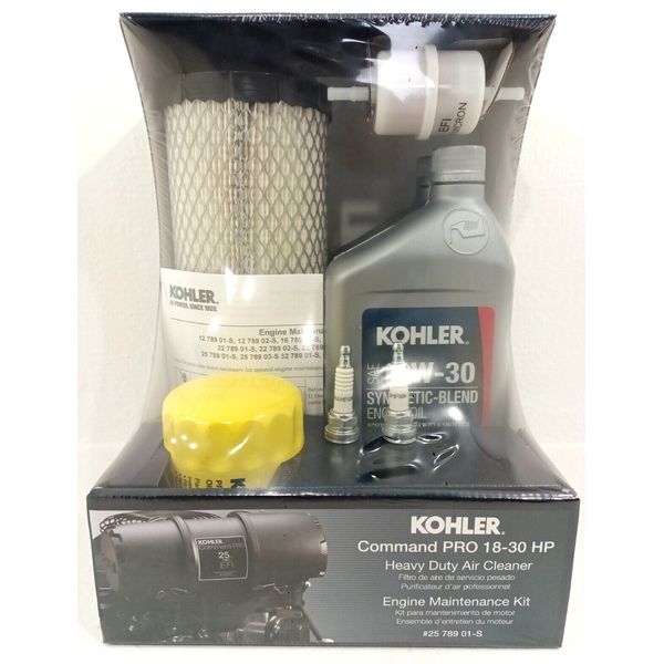 25 789 01-S OEM Kohler Command Pro 18-30 HP Engine Maintenance Kit For CV752