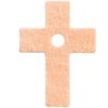 Fleecy Web Latin Cross Corn Toe Protection Felt Pads Adhesive Pads (60)