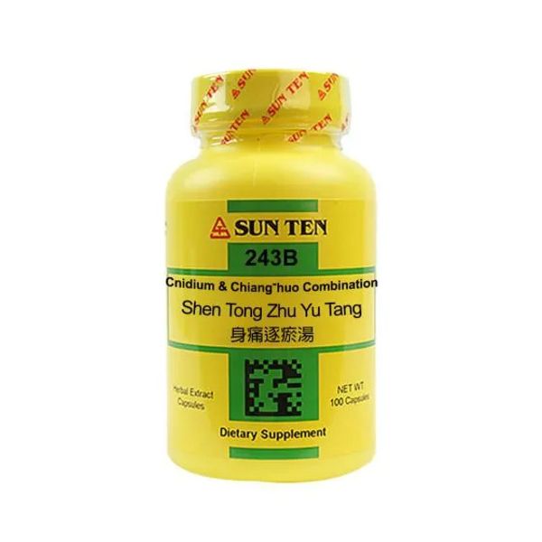 Sun Ten Cnidium & Chiang-huo Combination 243B - 100 Capsules