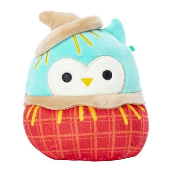 Squishmallows 5" Halloween (Winston The Owl Scarecrow)