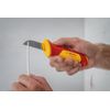 Bosch Professional VDE Cable Knife with Straight Blade (Made of S2 Steel)