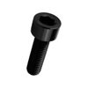 Cap Bolts M6x20mm P1.0 Titanium Bolts Hex Socket Bolts Black