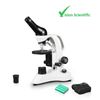 Vision Scientific VME0006-RC-E2 Monocular Compound Microscope with 10X & 20X WF