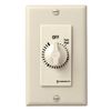 Intermatic FD430M 30-Minute Spring-Loaded Wall Timer for Fans and Lights, Ivory