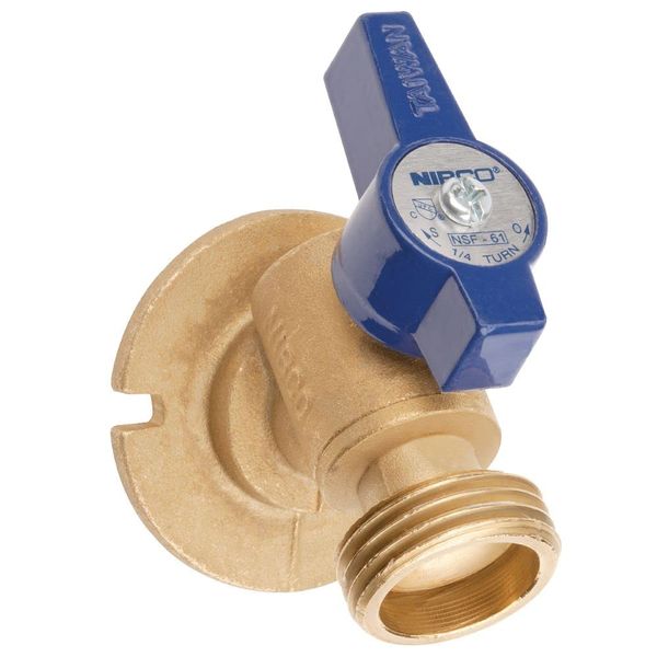 NIBCO QT763 X 3/4 Quarter Turn Angle Sillock - Cup