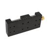 Manual Linear Stage 75mm Sliding Table Linear Rail Guide Aluminium Alloy Slid...