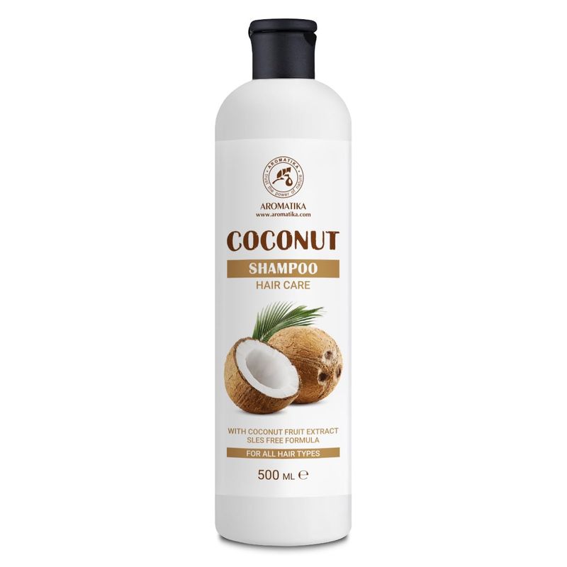 Coconut Shampoo 500 ml - Shampoo with Coconut Fruit Extract - Soft and ...