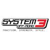 System 3 SB-8 Center Wheel Cap Flat 6x5.5 - Matte Black [CAPS3-160]