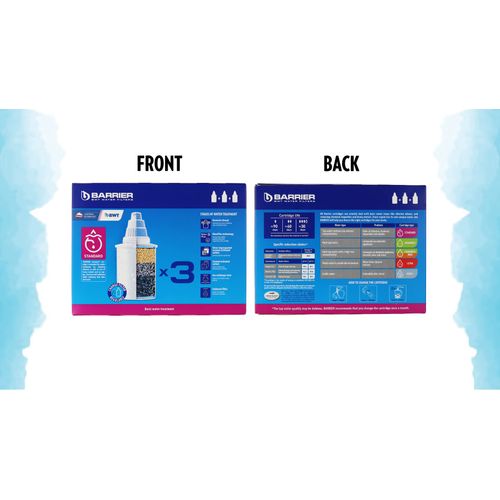 New Wave Enviro Barrier Replacement Cartridge (3 Pack), White