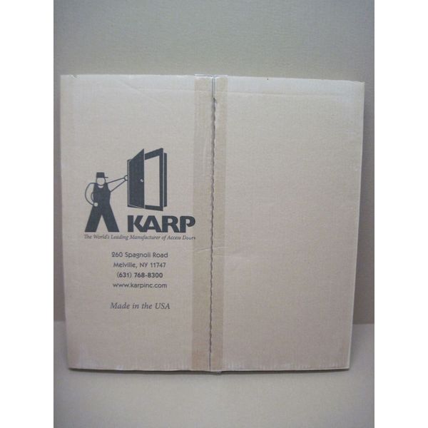 Karp KDW 24" X 24" Stud White Flush Access Door for Dry Wall Surfaces