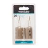 Westlake 20G Dw Open Ended Feeder 2 Pk, Brown, One Size