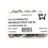 (100) M8 Stainless Steel DIN127 Split Lock Washers 8mm Spring Washer (QTY:100)