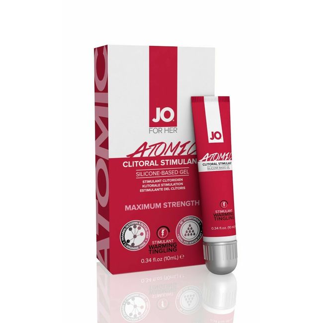 Jo For Her Atomic Clitoral Stimulant Silicone-Base Gel - Personal Lubricant Lube