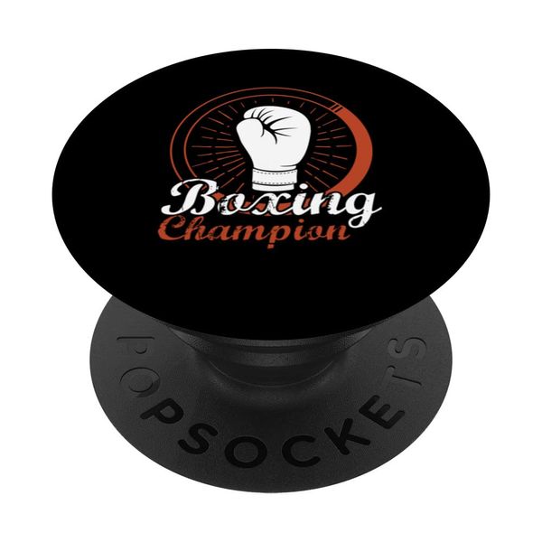 Boxing Artwork Boxing Champion Boxing Gloves PopSockets mit austauschbarem PopGrip