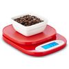 Ozeri ZK420-R Garden and Kitchen Scale, Polycarbonate, Red