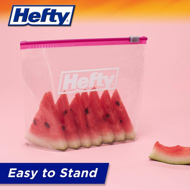  Hefty Slider Storage Bags, Quart Size, 20 Count (Pack of 9),  180 Total : Health & Household
